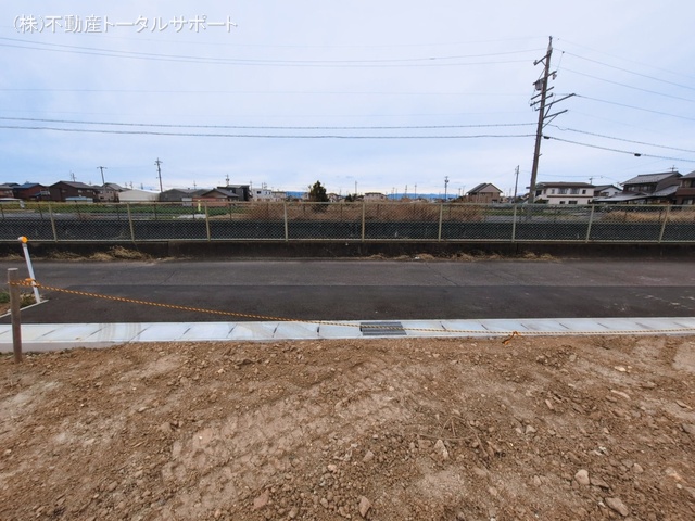 愛知県あま市新居屋久渕郷の新築戸建て更地・土地写真 2026年3月12日撮影