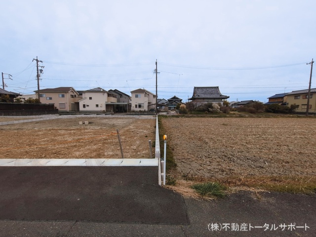 愛知県あま市新居屋久渕郷の新築戸建て更地・土地写真 2026年3月12日撮影