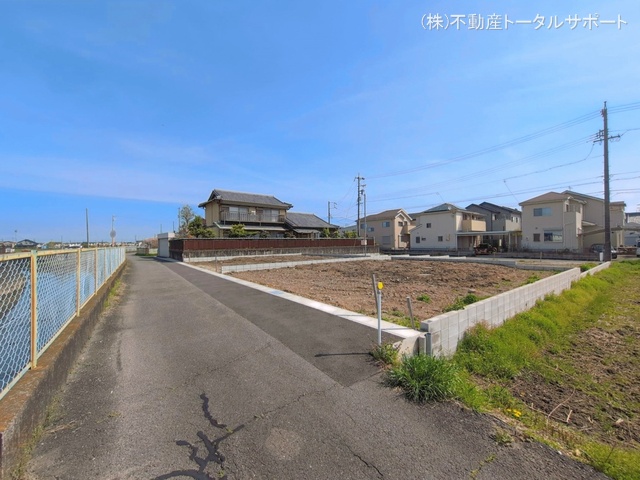 愛知県あま市新居屋久渕郷の新築戸建て更地・土地写真 2026年4月5日撮影