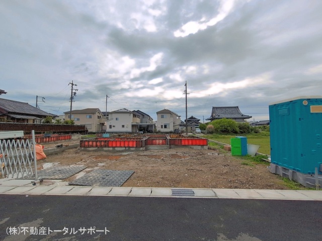 愛知県あま市新居屋久渕郷の新築戸建て基礎写真 2026年4月23日撮影