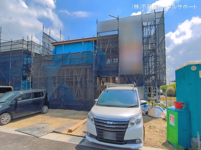 愛知県あま市新居屋久渕郷の新築戸建て上棟写真 2026年5月14日撮影