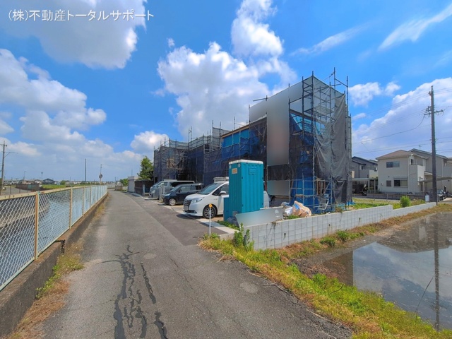 愛知県あま市新居屋久渕郷の新築戸建て上棟写真 2026年5月14日撮影