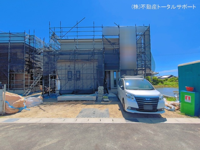 愛知県あま市新居屋久渕郷の新築戸建てシート写真 2026年5月28日撮影