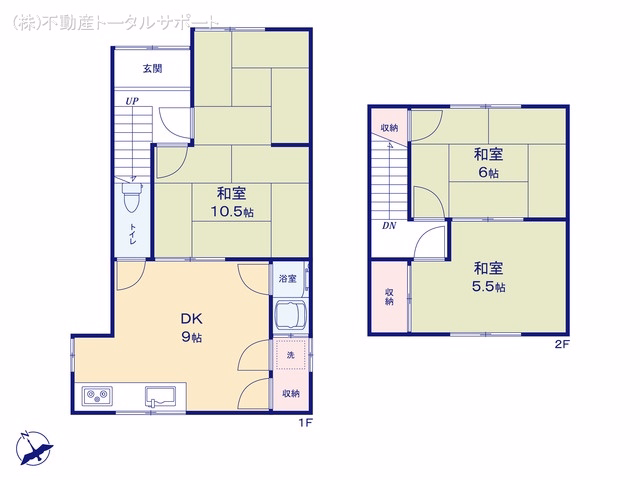 愛西市町方町彦作堤外 間取図