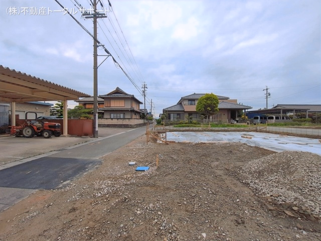 愛知県稲沢市平和町　法立北瀬古の新築戸建て更地・土地写真 2026年6月8日撮影