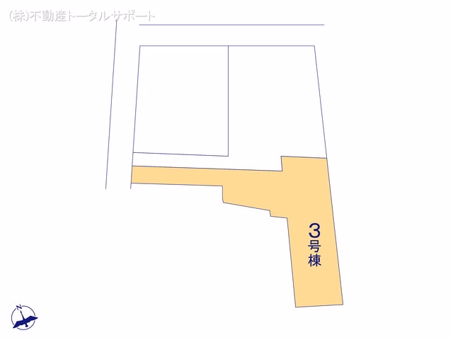 愛知県稲沢市平和町　法立北瀬古の新築戸建て全体区画図 ※図面と異なる場合は現況を優先