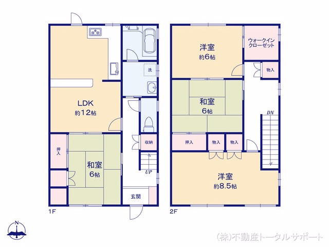 愛西市町方町南堤外 間取図