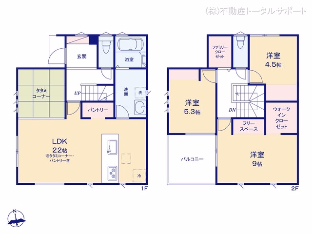 稲沢市天池五反田町(戸建)01 間取図