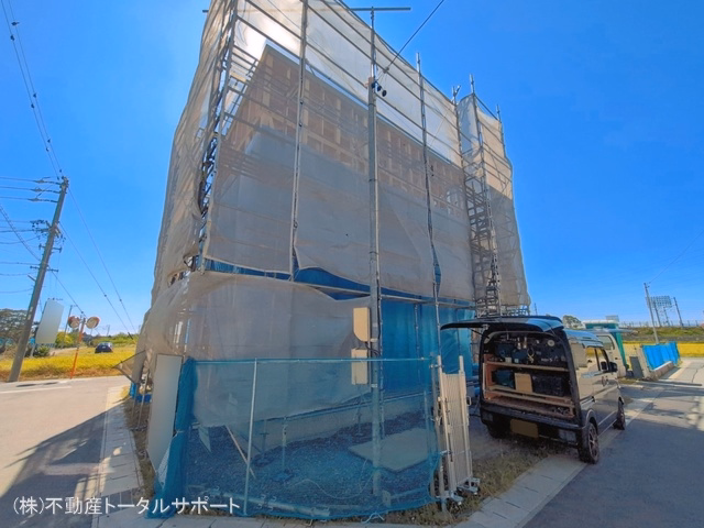 新築戸建て 稲沢市第1天池五反田町 4号棟 上棟