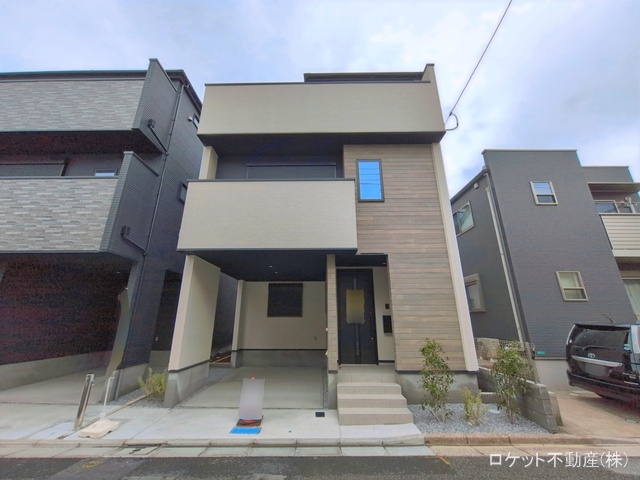 東京都江戸川区鹿骨1丁目の新築戸建て完成写真 2026年3月31日撮影