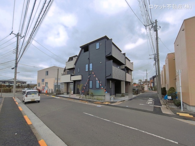 東京都江戸川区鹿骨1丁目の新築戸建て完成写真 2026年3月31日撮影