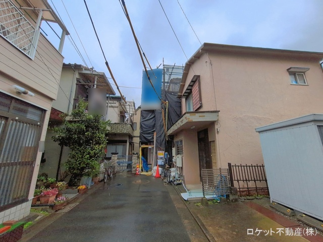 東京都江戸川区中葛西２丁目の新築戸建てシート写真 2026年3月25日撮影