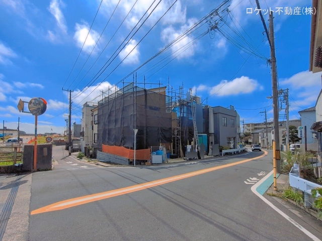 新築戸建て 江戸川区東葛西148　2棟 1号棟 上棟