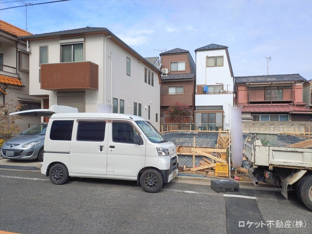 東京都江戸川区北小岩７丁目の新築戸建て基礎写真 2026年2月19日撮影