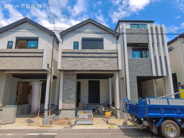 東京都江戸川区北小岩7丁目の新築戸建て外構写真 2026年5月10日撮影