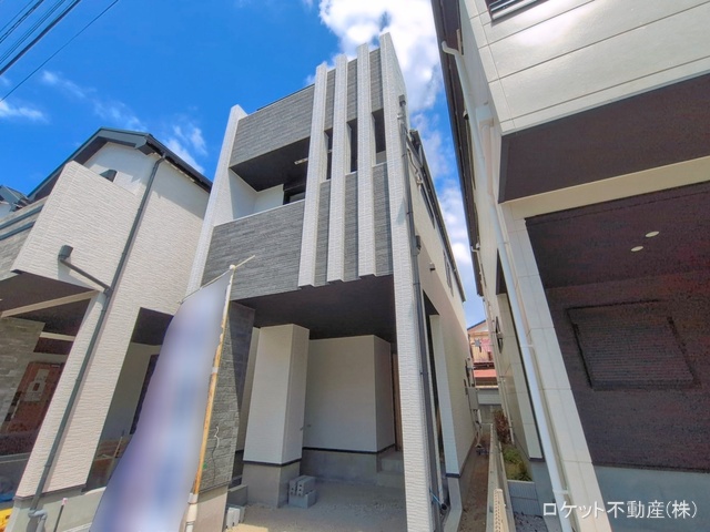 東京都江戸川区北小岩７丁目の新築戸建て外構写真 2026年5月10日撮影