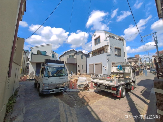 東京都江戸川区大杉２丁目の新築戸建て外構写真 2026年4月5日撮影