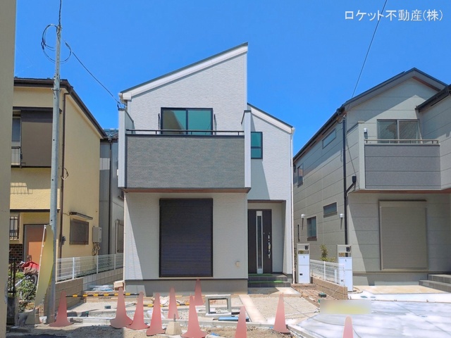 東京都江戸川区大杉2丁目の新築戸建て外構写真 2026年5月17日撮影