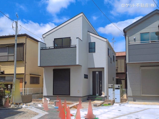 東京都江戸川区大杉２丁目の新築戸建て外構写真 2026年6月5日撮影