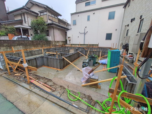 東京都江戸川区南小岩１丁目の新築戸建て基礎写真 2026年2月24日撮影