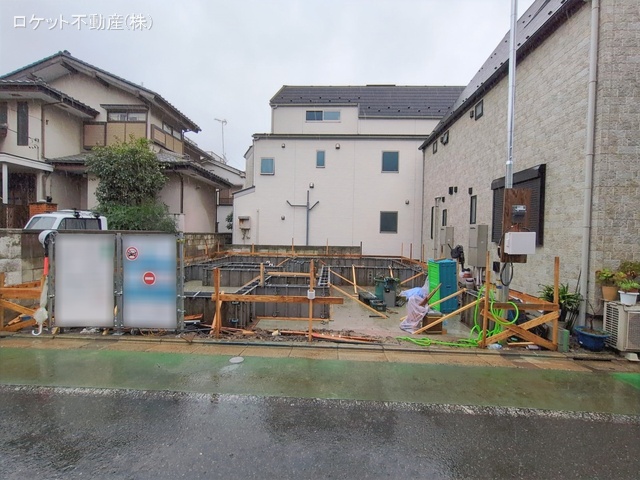 東京都江戸川区南小岩１丁目の新築戸建て基礎写真 2026年2月24日撮影