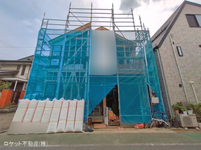 東京都江戸川区南小岩１丁目の新築戸建て上棟写真 2026年4月8日撮影