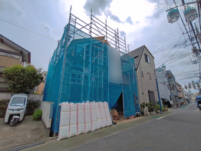 東京都江戸川区南小岩１丁目の新築戸建て上棟写真 2026年4月8日撮影