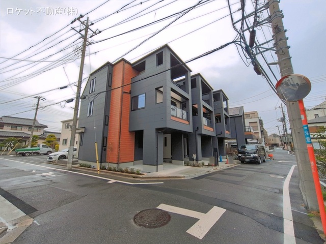 東京都江戸川区上篠崎２丁目の新築戸建て外構写真 2026年3月22日撮影