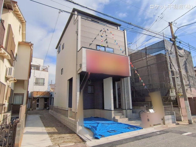 東京都江戸川区西小松川町の新築戸建て完成写真 2026年2月11日撮影