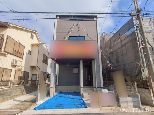 東京都江戸川区西小松川町の新築戸建て完成写真 2026年2月11日撮影