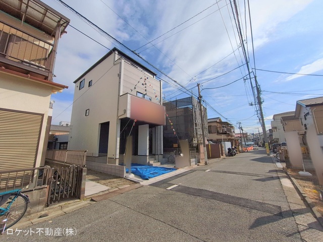 東京都江戸川区西小松川町の新築戸建て完成写真 2026年2月11日撮影