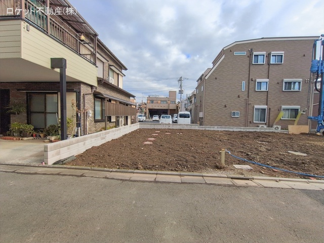 東京都江戸川区南篠崎町1丁目の新築戸建て更地・土地写真 2026年2月11日撮影