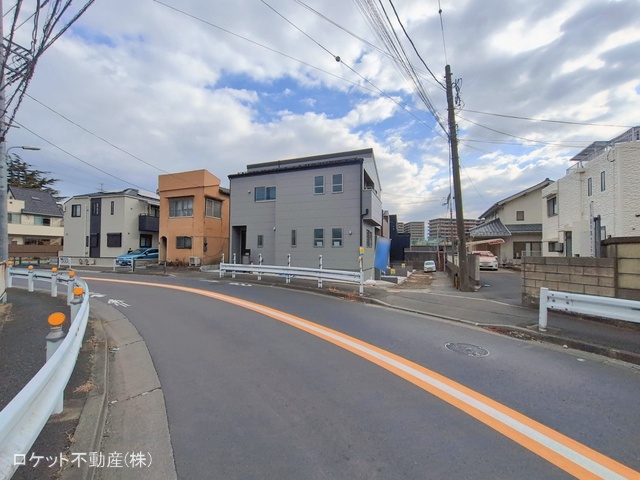 東京都江戸川区江戸川５丁目の新築戸建て外構写真 2026年2月12日撮影