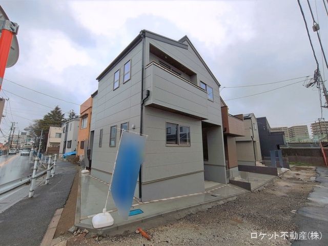 東京都江戸川区江戸川５丁目の新築戸建て外構写真 2026年3月25日撮影