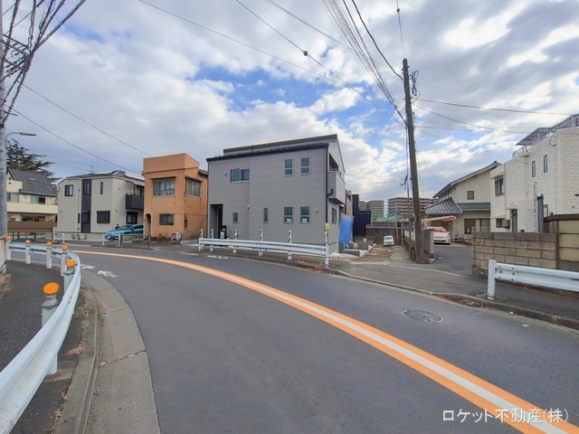 東京都江戸川区江戸川５丁目の新築戸建て外構写真 2026年2月12日撮影