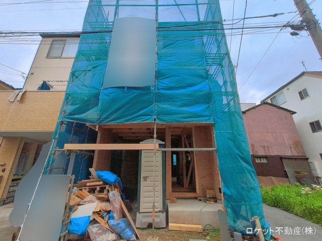 東京都江戸川区松島２丁目の新築戸建て上棟写真 2026年4月20日撮影
