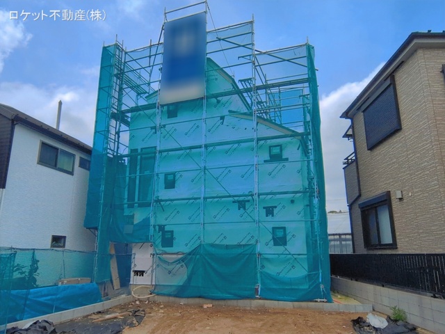 東京都江戸川区南小岩２丁目の新築戸建てシート写真 2026年5月26日撮影