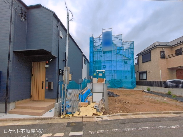 東京都江戸川区南小岩２丁目の新築戸建てシート写真 2026年6月9日撮影