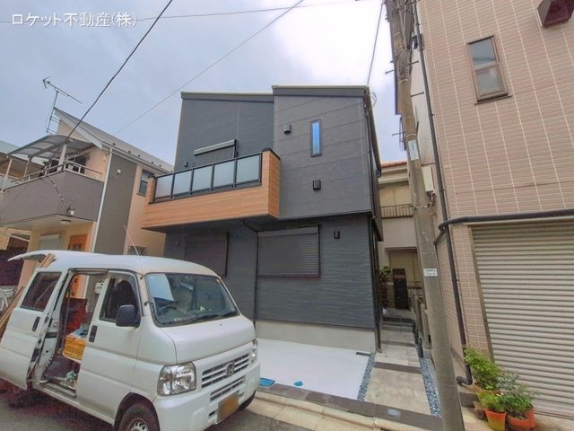 東京都江戸川区西篠崎1丁目の新築戸建て完成写真 2026年4月29日撮影
