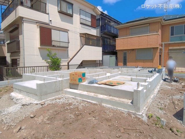 東京都江戸川区一之江7丁目の新築戸建て基礎写真 2026年5月13日撮影