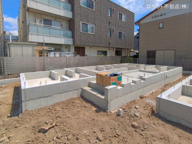 東京都江戸川区一之江７丁目の新築戸建て基礎写真 2026年5月13日撮影
