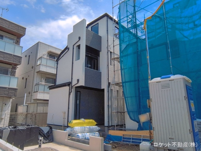 東京都江戸川区一之江７丁目の新築戸建て外構写真 2026年7月13日撮影