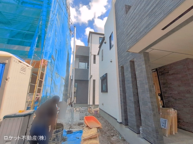 新築戸建て 江戸川区一之江7丁目8番 C号棟 外構