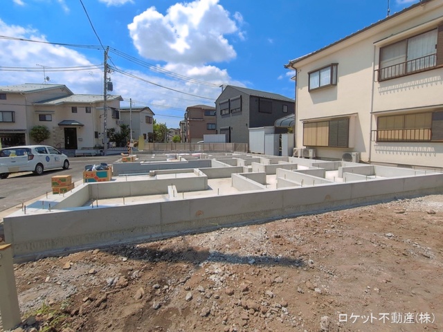 東京都江戸川区一之江7丁目の新築戸建て基礎写真 2026年5月13日撮影