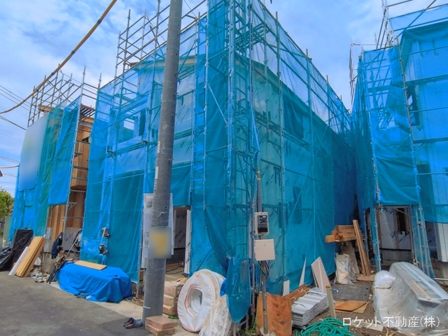 東京都江戸川区一之江7丁目の新築戸建てシート写真 2026年6月21日撮影