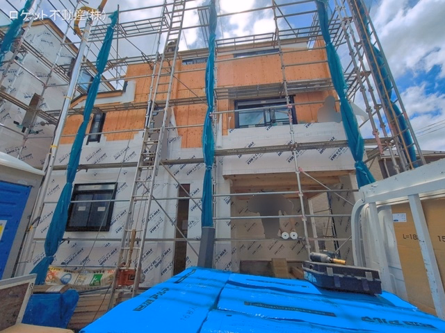東京都江戸川区一之江７丁目の新築戸建てシート写真 2026年6月3日撮影