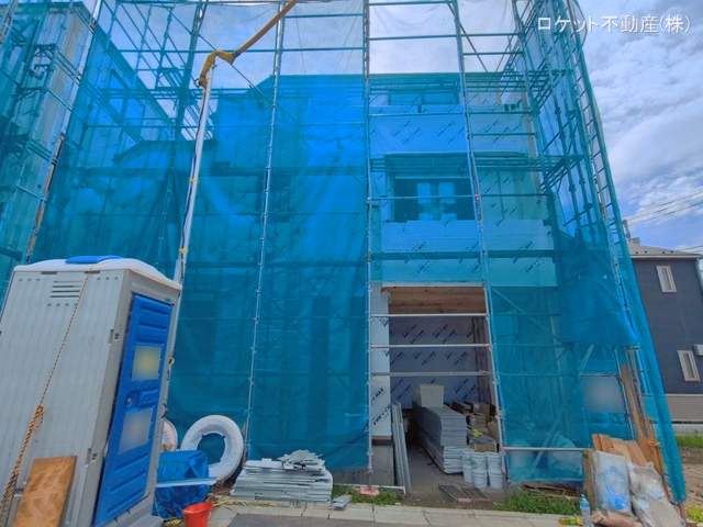 東京都江戸川区一之江7丁目の新築戸建てシート写真 2026年6月21日撮影
