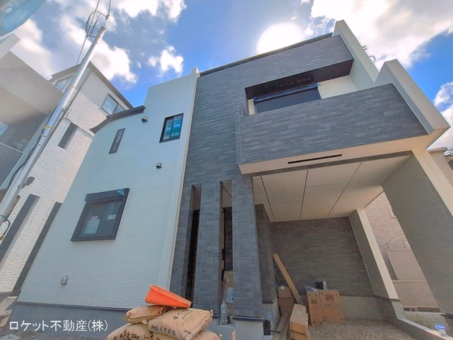 新築戸建て 江戸川区一之江7丁目8番 F号棟 外構