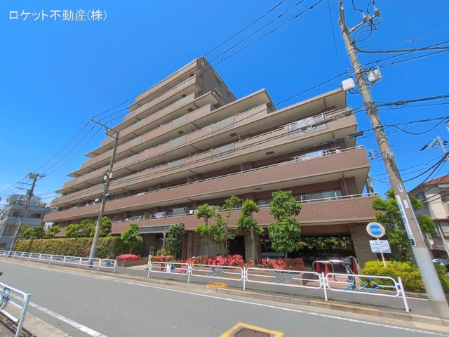 東京都江戸川区平井2丁目のマンション『コスモ平井南リバータウン』外観写真 2026年5月18日撮影