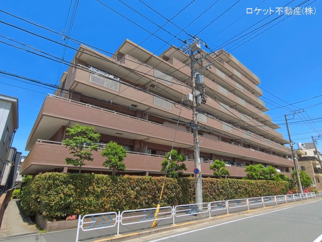 東京都江戸川区平井2丁目のマンション『コスモ平井南リバータウン』外観写真 2026年5月18日撮影